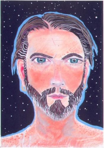 Self Portrait -- SK in Space