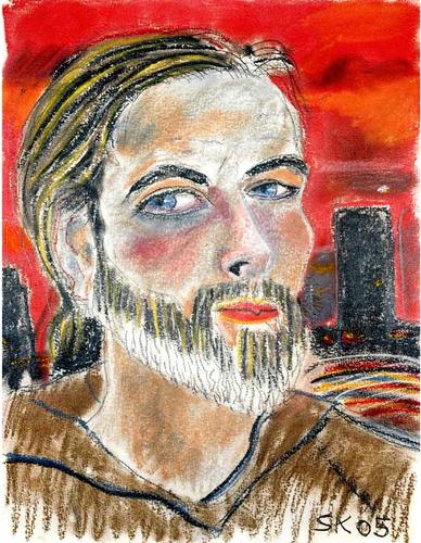 Self Portrait -- Melbourne, 2004