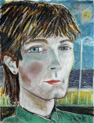 Self Portrait -- Malibu, 1984