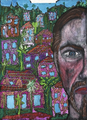The Thin Veneer of Civilization (pic #1 of diptych)