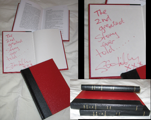 Earthed, Nineveh, & THe Ephemeron hard bound book by Steve Kilbey