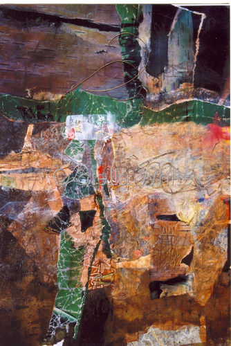 Painting-Acrylic-Hanging by a Thread