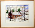 The House Behind the Snow Bank
