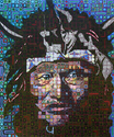 Painting--Acrylic-AbstractA Closer Look at Kicking Bird