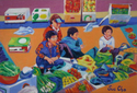 Market ladies from Korea