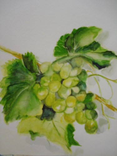 Painting-Grapes on the Vine