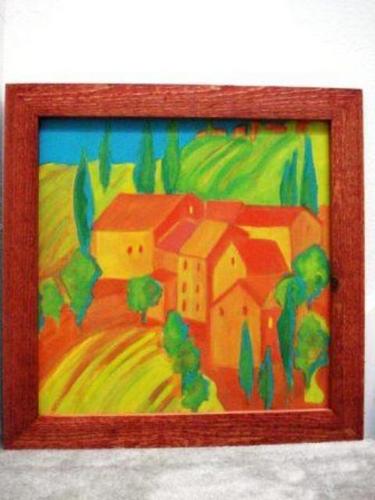 Painting-Tuscan scene
