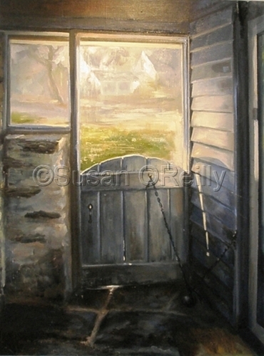 Painting-Landscape-Going out