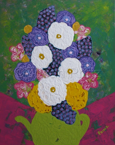 Flowers in Teapot