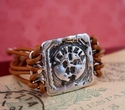 Vintage%20Postmark%20%22Venezia%22%20Leather%20Bracelet (thumbnail)