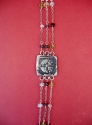 Venice%20%22Venezia%22%20Vintage%20Postmark%20Triple%20Strand%20Bracelet (thumbnail)