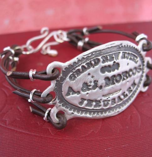 Jerusalem%20Postmark%20Bracelet (large view)