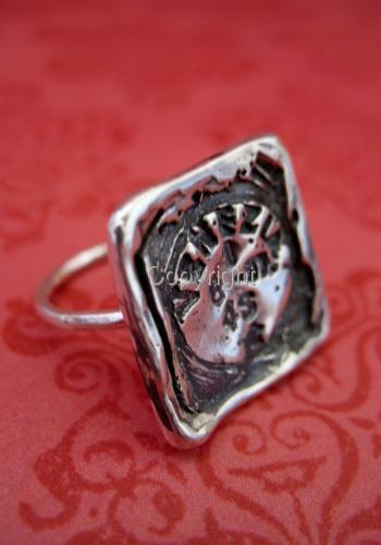 Venice%20%22Venezia%22%20Vintage%20Postmark%20Ring (large view)
