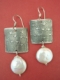 Jewelry--Noble Metals-EarringsWildflower Earrings with Coin Pearl