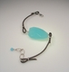 Jewelry--Semi-Precious Stones-Rings and BraceletsAqua Blue Chalcedony Bracelet