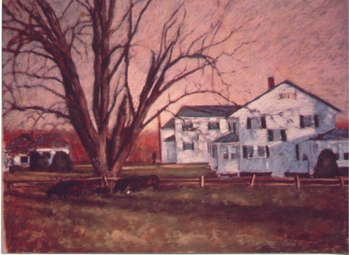 Painting-Genre-Berkshire Pasture