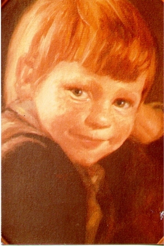 Painting-Portrait-Red Haired Boy