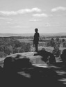 Photography--Black & White-FigurativeLittle Round Top, Gettysburg