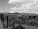 Photography--Black & White-LandscapeCloudy Mountain