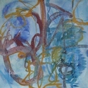 Painting--Acrylic-AbstractAerial View