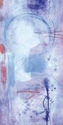 Painting-Blue Orange Purple and White
