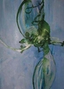 Painting--Acrylic-AbstractGreen Helik