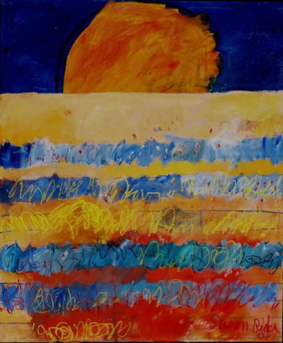 Painting-Poem to the Moon