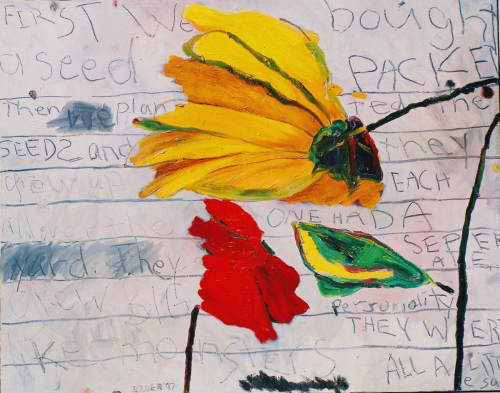 Painting-Abstract-The Seed Packet