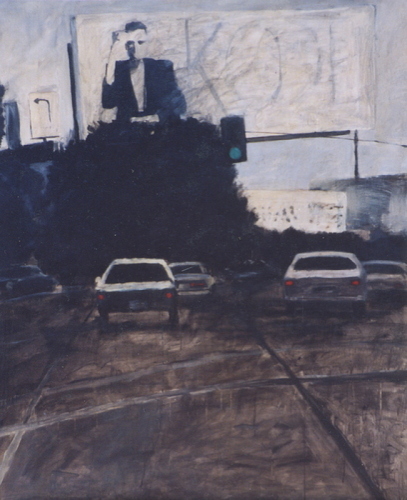 Painting-Cityscape-Sunset Blvd.