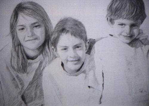 Drawing-Portrait-Sarah, Jonathan, Blair