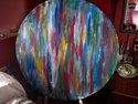 Painting--Acrylic-AbstractRainbow Meltdown