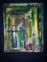 Painting--Acrylic-AbstractStuck on the Shelf