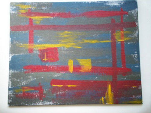Painting-Abstract-Grey Matter