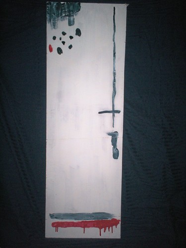 Painting-Abstract-Gone Fishing