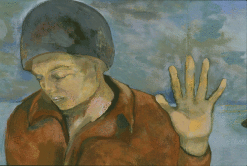 Painting-Acrylic-Untitled, detail - 2005