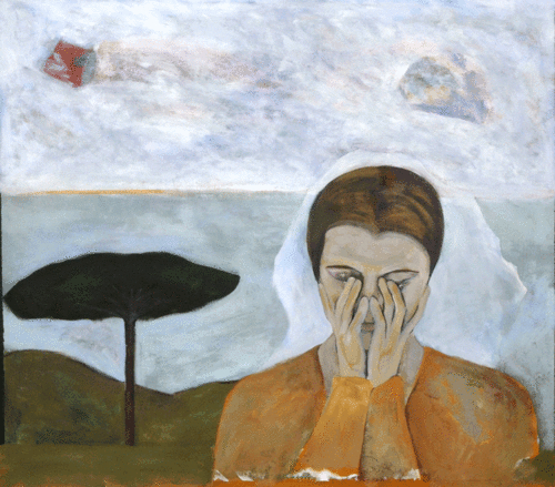 Painting-Acrylic-Toscan landscape - 2006
