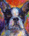 Impressionistic Boston Terrier dog painting Impressionistic%20Boston%20Terrier%20dog%20painting (thumbnail)