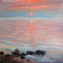 Ocean scape Oil painting Svetlana Novikova sunset reflection Ocean%20scape%20Oil%20painting%20Svetlana%20Novikova%20sunset%20reflection (thumbnail)