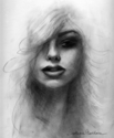 Woman charcoal drawing portrait Woman%20charcoal%20drawing%20portrait (thumbnail)