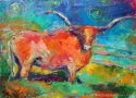Colorful Longhorn bull painting Svetlana Novikova Colorful%20Longhorn%20bull%20painting%20Svetlana%20Novikova (thumbnail)