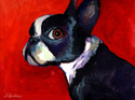Boston Terrier Dog #2 Giclee Print Boston%20Terrier%20Dog%20%232%20%20Giclee%20Print%20 (thumbnail)