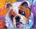 Bulldog # 2 painting Giclee Print Bulldog%20%23%202%20painting%20Giclee%20Print (thumbnail)