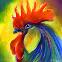 Bright Rooster art painting Giclee Print Bright%20Rooster%20art%20painting%20Giclee%20Print (thumbnail)