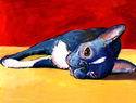 Boston Terrier #5 painting Giclee Print Boston%20Terrier%20%235%20painting%20Giclee%20Print (thumbnail)
