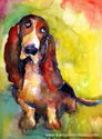 Basset Hound Watercolor Art Basset%20Hound%20Watercolor%20Art (thumbnail)