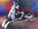 Great Dane # 3 Painting Great%20Dane%20%23%203%20Painting (thumbnail)