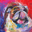 Bulldog #2 painting Giclee Print Bulldog%20%232%20painting%20Giclee%20Print (thumbnail)