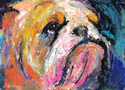Bulldog #3 painting Giclee Print Bulldog%20%20%233%20painting%20Giclee%20Print (thumbnail)