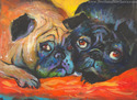 Pugs Original Painting Pugs%20Original%20Painting (thumbnail)