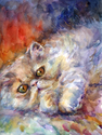 Watercolor Persian Cat portrait painting Novikova Watercolor%20Persian%20Cat%20portrait%20painting%20Novikova (thumbnail)